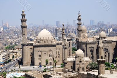 Scenery of the famous castle in Cairo,Egypt