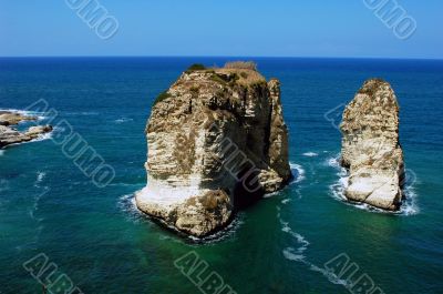 Pigeon Rocks,Beirut Lebanon