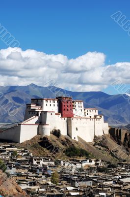 Ancient Tibetan castle