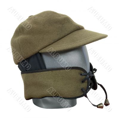 Wool Hat with Face Guard