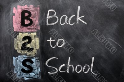 Acronym of B2S - Back to School