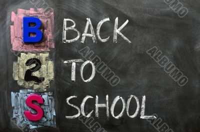 Acronym of B2S - Back to School
