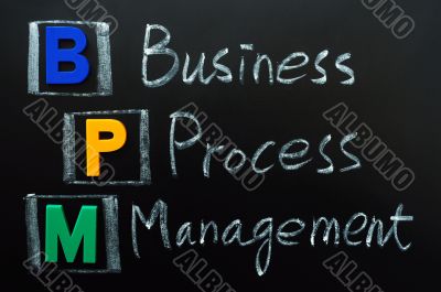 Acronym of BPM - Business Process Management