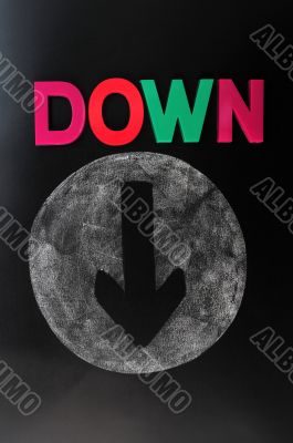 Down arrow