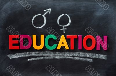 Sex education concept
