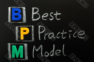 Acronym of BPM - Best Practice Model