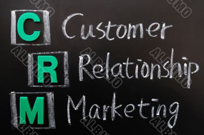 Acronym of CRM - Customer Relationship Marketing