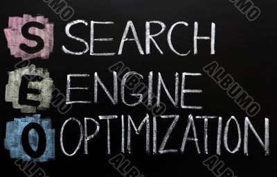 SEO acronym - Search engine optimization