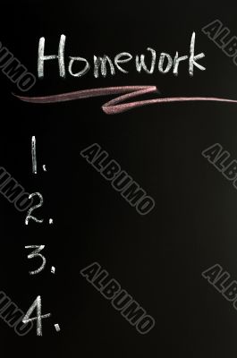 Homework background