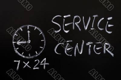 Service center working hours