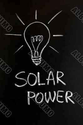 Light bulb, Solar power