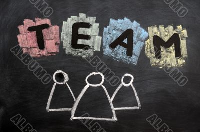 Teamwork concept