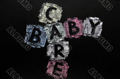 Crossword of baby and care