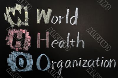 Acronym of WHO - World Health Organization