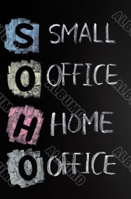 SOHO acronym - Small office,home office