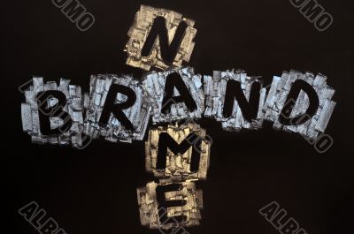 Crossword of brand name