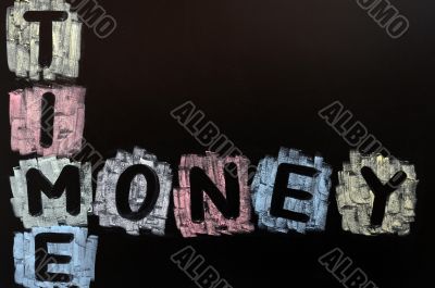 Crossword of `Time is money`