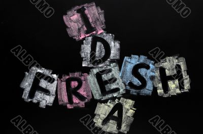 Crossword of fresh idea