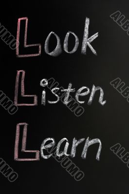 Look,listen,learn