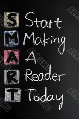 Smart goal concept for setting management objectives