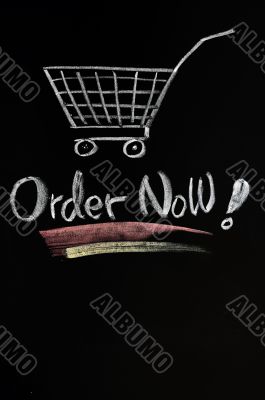Order Now concept
