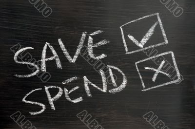 Save and spend 