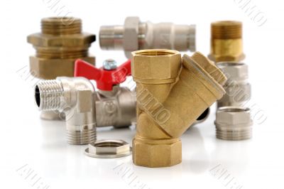 metal parts for plumbing and sanitary equipment