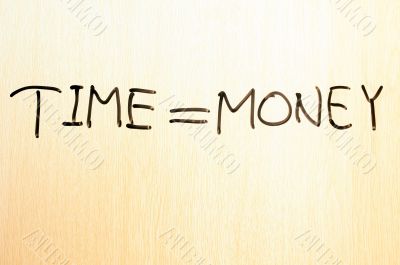 Time is money
