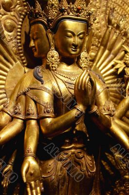 Golden buddha Golden buddha
