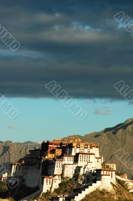 Potala Palace in Lhasa Tibet Potala Palace in Lhasa Tibet