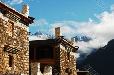 Tibetan buildings