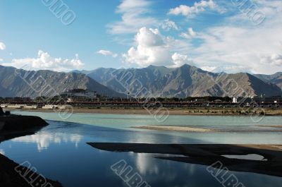 Landscape of Lhasa Tibet Landscape of Lhasa Tibet