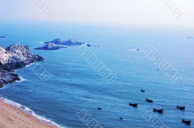 Landscape at seashore Landscape at seashore