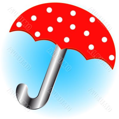 Red umbrella Red umbrella