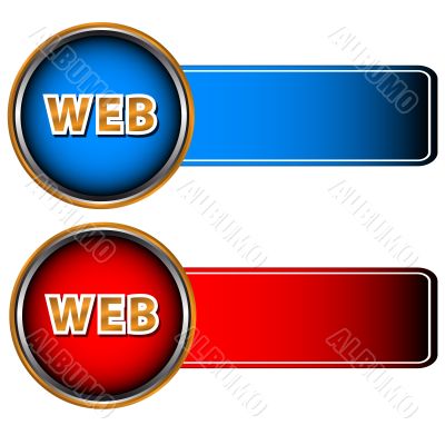 Two web icons Two web icons