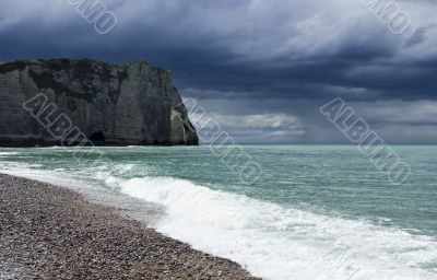 the northern coast of France