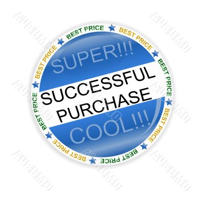 Successful purchase icon