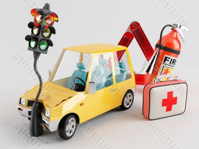 Car and Emergency Kit 