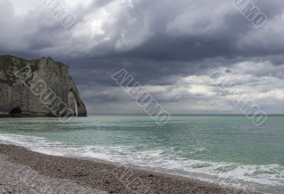 the northern coast of France