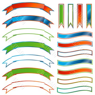 Set of ribbons Set of ribbons