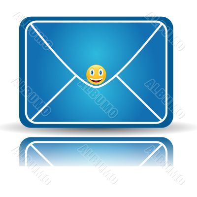 The letter with a smile The letter with a smile