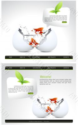 Website template Website template