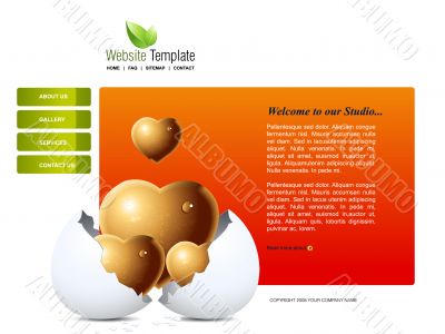 Website template