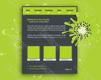 Website template Website template
