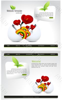 Website template