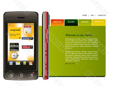 Website template Website template