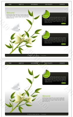 Website template