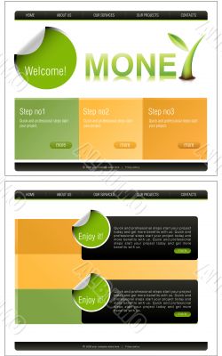 Website template