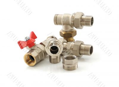 metal parts for plumbing and sanitary equipment