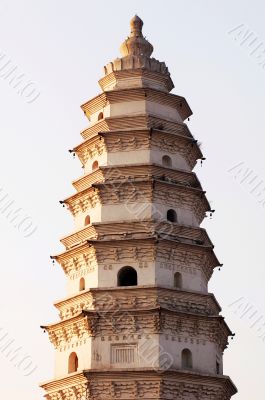 White pagoda